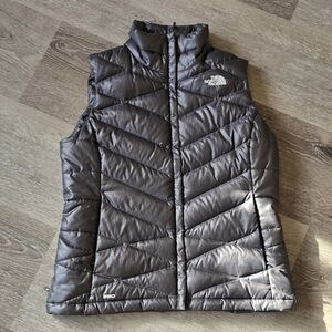 The North Face Gray Puffer Vest